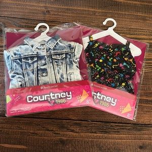 New! American Girl Courtney Retired Outfit